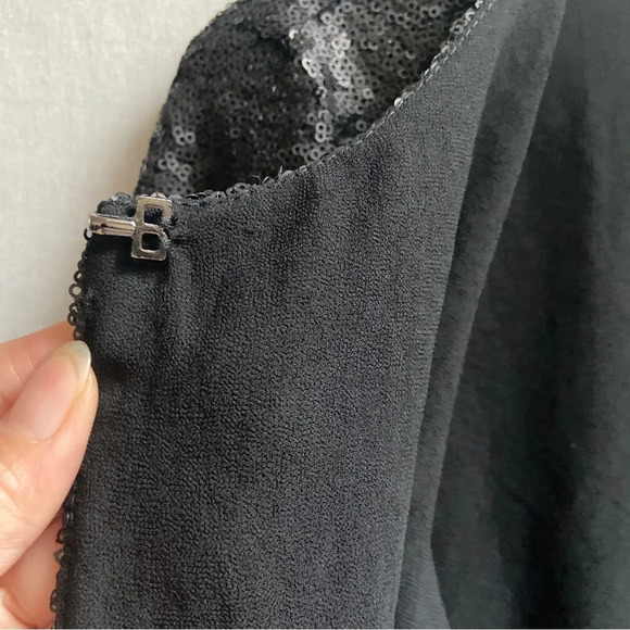 Weill Paris sequin black gold jacket Sz M - Picture 4 of 8